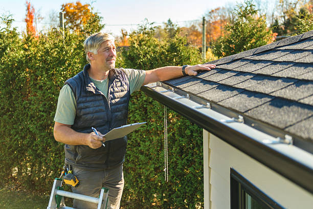 Professional Flat Roof Repair technician working in Flasher, ND